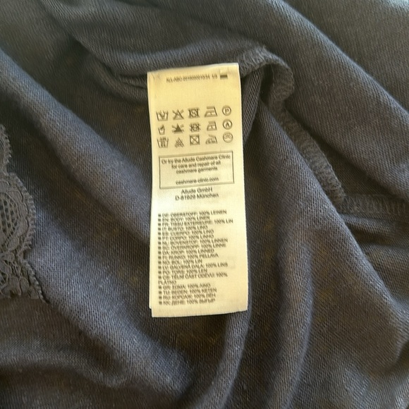 Allude 100% Linen ladies top, size l, 🆕 - Picture 6 of 6